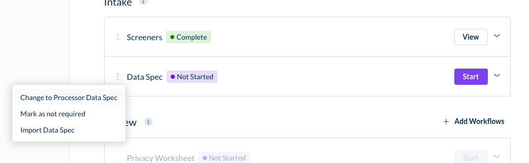 change data spec type